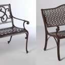 How to Care for an Aluminum Patio Back Bench