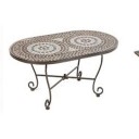 Easily Make Your Own Mosaic Patio Coffee Tables
